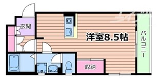 カルム香川Ⅴの物件間取画像